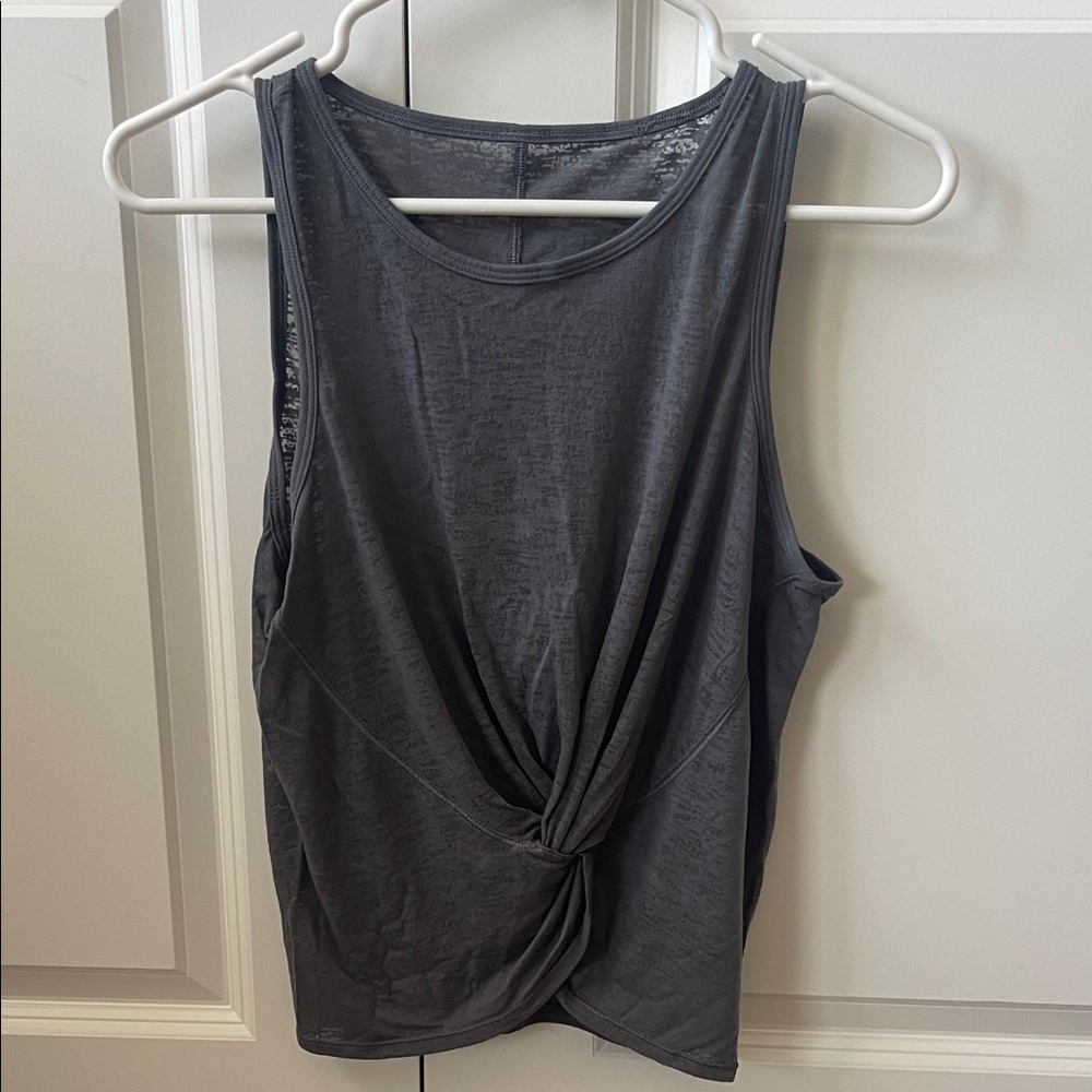 Lululemon Twist Knot Crop Tank